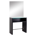 GLASS Wall-mounted dressing table